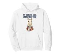 Mi Hijo es la Estrella, crianza, Madre, Padre, Cita Divertida sobre una Llama Sudadera con Capucha