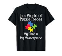 Mi Hijo es mi Obra Maestra Concientización sobre el Autismo Mamá Camiseta