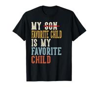 Mi Hijo Favorito es mi Hijo Favorito Chistes Retro Divertidos Camiseta