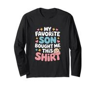 Mi Hijo Favorito me compró Esta Camiseta Manga Larga