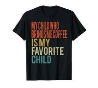 Mi Hijo Que me trae café es mi Hijo Favorito Vintage Camiseta