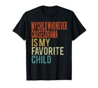 Mi Hijo Que Nunca Causa Drama es mi Hijo Favorito Vintage Camiseta