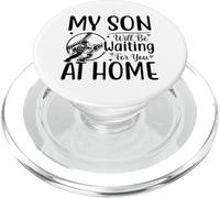 Mi Hijo te estará Esperando en casa béisbol PopSockets PopGrip para MagSafe