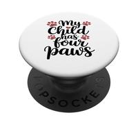Mi Hijo Tiene Cuatro Patas PopSockets PopGrip Adhesivo