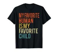 Mi Humano Favorito Es Mi Hijo Favorito Vintage Camiseta