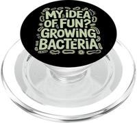 Mi idea de divertido cultivo de bacterias microbiólogo PopSockets PopGrip para MagSafe