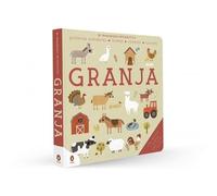 Mi imaginario interactivo - Granja: Primeras palabras, formas, números, colores..., y texturas y solapas para tocar y sentir (Libros de cartón con solapas)