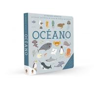 Mi imaginario interactivo - Océano: Primeras palabras, formas, números, colores..., y texturas y solapas para tocar y sentir (Libros de cartón con solapas)