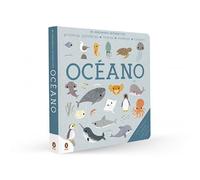 Mi imaginario interactivo - Océano: Primeras palabras, formas, números, colores..., y texturas y solapas para tocar y sentir (Libros de cartón con solapas)