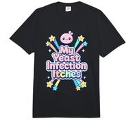 Mi infección por Hongos Pica Divertido Intercambio de Aeropuerto Mujeres cursi Comfort Colors Adult Heavyweight T-Shirt