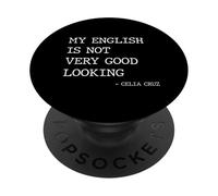 Mi inglés no es Muy Guapo PopSockets PopGrip Adhesivo