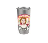 Mi ingrediente secreto es la rabia feminista Vaso térmico de acero inoxidable de doble pared
