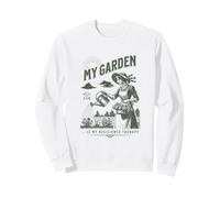 Mi jardín Plantas Son mi Terapia de resiliencia Sudadera