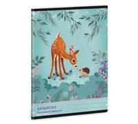 Mi jardín secreto: Cuaderno con diseño de ciervo, A5