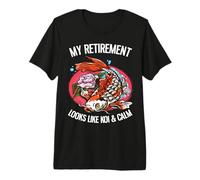 Mi Jubilación Parece Koi Y Calma Camiseta Premium