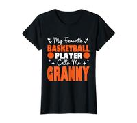 Mi jugador de baloncesto favorito me llama abuela Día de la Madre Camiseta