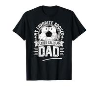 Mi Jugador de fútbol Favorito me Llama papá Día del Padre papá Camiseta