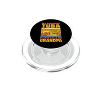 Mi Jugador de Tuba Favorito me Llama Abuelo de Jugador de Tuba PopSockets PopGrip para MagSafe