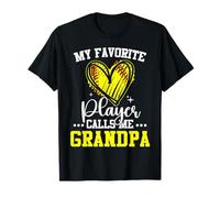 Mi Jugador Favorito de softbol me Llama Abuelo Camiseta