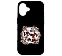 Mi Jugador Favorito me Llama mamá béisbol Carcasa para iPhone 16