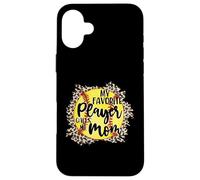 Mi Jugador Favorito me Llama mamá Softbol Carcasa para iPhone 16 Plus