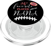 Mi jugadora Favorita me Llama Nana, Linda Abuela fanática del fútbol PopSockets PopGrip para MagSafe