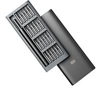 Mi Kit de destornilladores de precisión ultra 24 brocas comunes para el hogar, caja de almacenamiento de aluminio totalmente magnética, un artículo imprescindible para pequeñas reparaciones