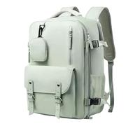 Mi Ko Mi Ka Mochila de Viaje Grande: Resistente al Agua, con Compartimento para Zapatos Separado, Puerto de Carga USB y Diseño Multifuncional Antirrobo. 2210 (266-010)