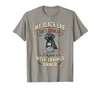 Mi Laboratorio Negro no está mimado - Dueño de Perro Amante del Labrador Camiseta