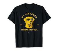 Mi Labrador Piensa Que Soy Genial - Perro de Laboratorio Dibujado a Mano Camiseta