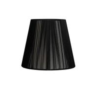 Mi Lampara - Pantalla Conica Hilo Indira Pinza Negra (14x8x9.5)