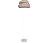 Mi lampara - pie salon colonia cromo/plata-blanco 1xe27 (147x40)