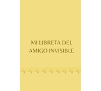 Mi libreta del amigo invisible