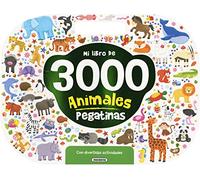 Mi libro de 3.000 pegatinas de animales