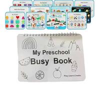 Mi libro de actividades para preescolar, actividades de aprendizaje para preescolar, libro de actividades para niños pequeños, libro de actividades para preescolar de 2 a 3 años (1)