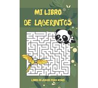 Mi Libro de Laberintos : Libro de juegos para niños: 40 Laberintos con soluciones | Niveles Medio y Duro | Para niños 6-12 Años | Libro de actividades, ejercicios con animales