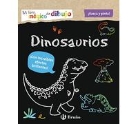 Mi Libro Magico De Dibujo: Dinosaurios (rasca Y Pinta)