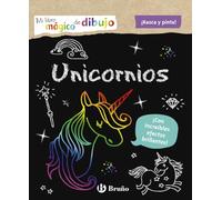 Mi Libro Magico De Dibujo: Unicornios (rasca Y Pinta)