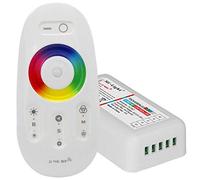 Mi-Light - Juego de Luces LED RF + Mando a Distancia táctil 2,4 G 12/24 V | RGBW - Control para Tiras LED RGB + W