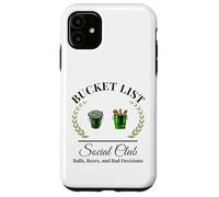 Mi lista de deseos club social jugador de golf y cubo de cerveza Carcasa para iPhone 11