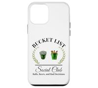 Mi lista de deseos club social jugador de golf y cubo de cerveza Carcasa para iPhone 12 mini
