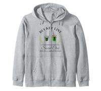 Mi lista de deseos club social jugador de golf y cubo de cerveza Sudadera con Capucha