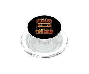 Mi Lista de reproducción tenía Cinta de Casete de Dos Lados Retro PopSockets PopGrip para MagSafe