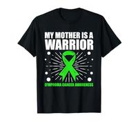 Mi Madre es un Guerrero Apoyo de concientización sobre el cáncer sobre el Linfoma Camiseta