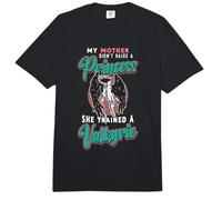 Mi Madre no crió a una Princesa Valquirias de mitología nórdica Comfort Colors Adult Heavyweight T-Shirt