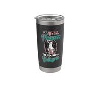 Mi madre no crió a una princesa Valquirias de mitología nórdica Vaso térmico de acero inoxidable de doble pared