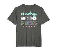 Mi Madrina me Quiere un montón - Regalo para Nieto o Nieta Camiseta