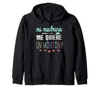 Mi Madrina me Quiere un montón - Regalo para Nieto o Nieta Sudadera con Capucha
