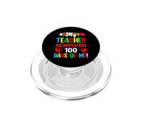 Mi Maestro Sobrevivió 100 Días de Mí PopSockets PopGrip para MagSafe