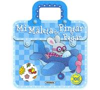 Mi maleta de Pintar y pegar (Pinta y decora con pegatinas)
